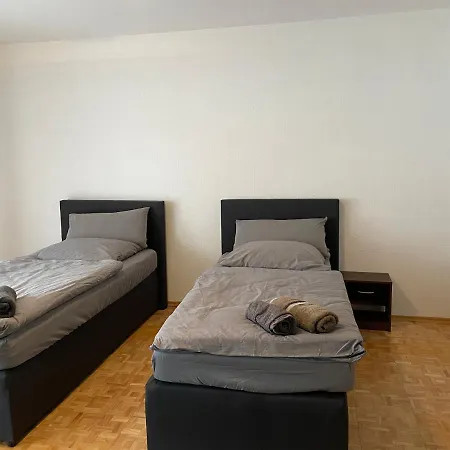 Apartmán Parkplaetze, Einzelbetten, 2 Tvs, Balkon, Terrasse, Fast Wi-fi Bis Zu 1000 Mbit, Homeoffice *