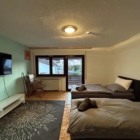 Parkplaetze, Einzelbetten, 2 Tvs, Balkon, Terrasse, Fast Wi-fi Bis Zu 1000 Mbit, Homeoffice Apartmán